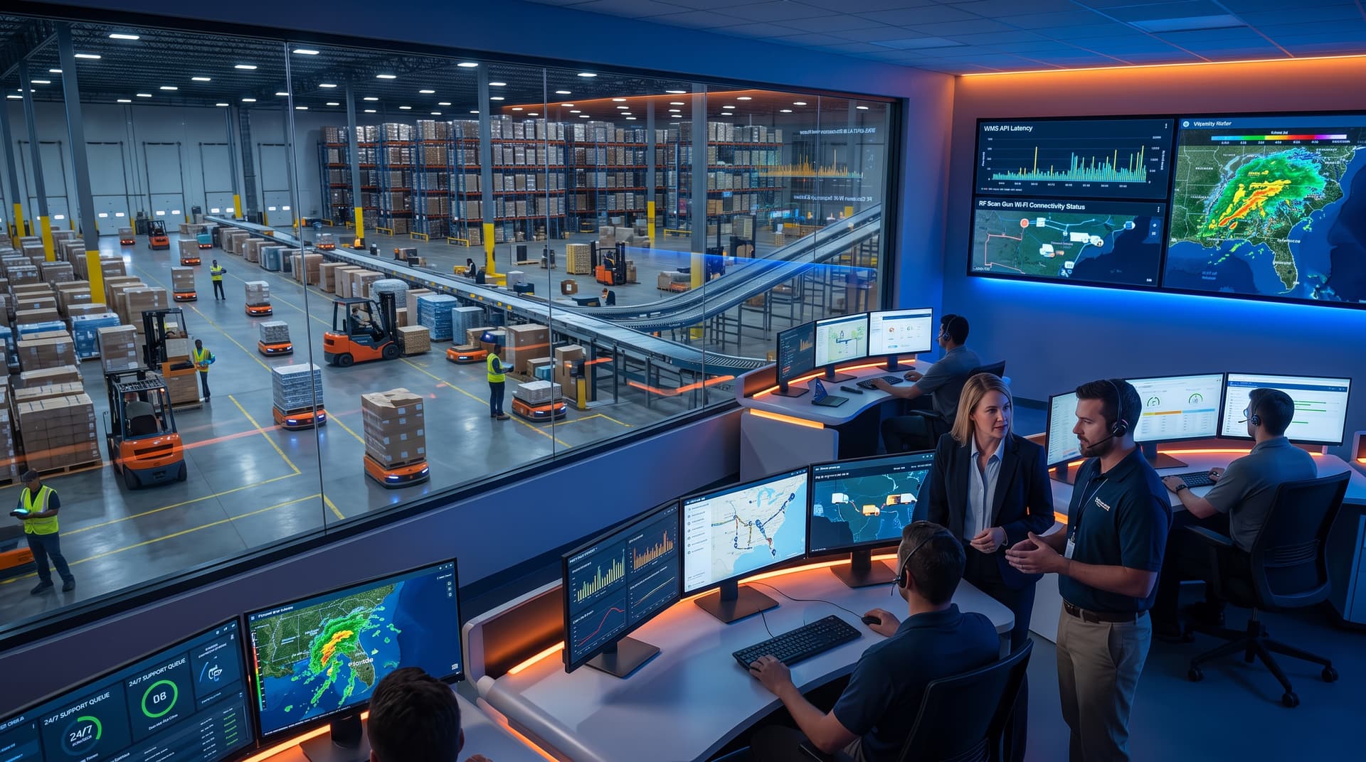 High-Throughput Logistics IT: Resolving Scan Gun Drops, WMS Latency, and Weather Disruptions